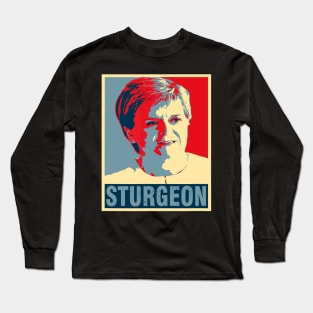 Nicola Sturgeon Vintage Long Sleeve T-Shirt